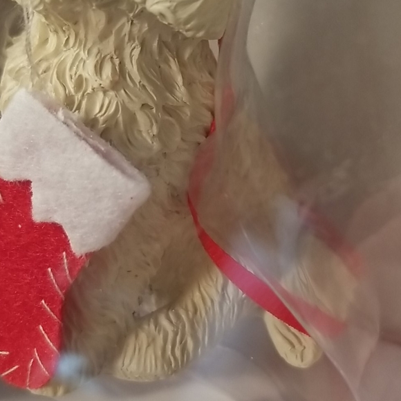 Sandicast Bichon Frise Christmas Ornament - Picture 7 of 9